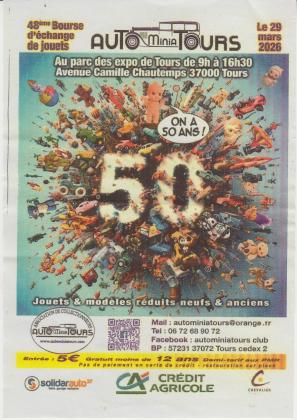 48e bourse d'échanges de jouets anciens et récents - Tours
