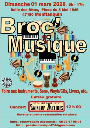 Brocante musicale - Monflanquin