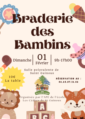 Braderie des bambins - Saint-Guinoux