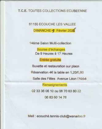 Salon multicollections - Écouché-les-Vallées