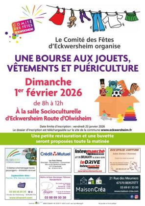 Bourse puériculture, vêtements enfants et jouets - Eckwersheim