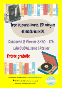 Troc vinyles, livres, CD, matériels HIFI - Landudal