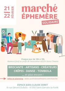 Marché Éphémère Solidaire - saint-Gervais-la-Forêt