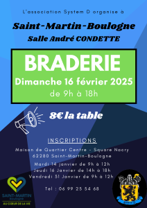 Braderie - saint-Martin-Boulogne