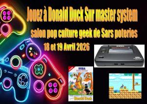 Salon pop culture geek jeux vidéo, figurines, Manga - Sars Poteries