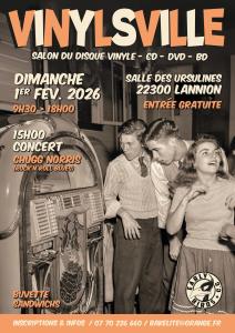 Salon du disque vinyle, CD, DVD, BD - Lannion