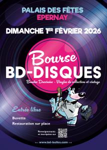 Bourse bd, disques de collection - Épernay