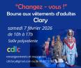 Bourse aux vetements adultes - Clary