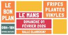 Grande vente de fripes, plantes et vinyles - Le Mans