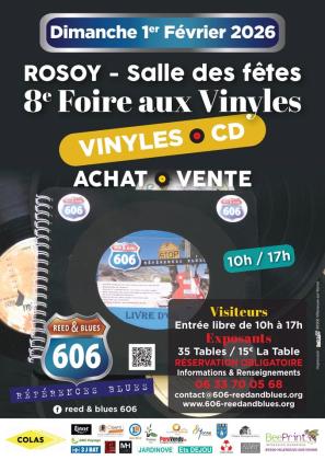 8ème foire aux disques et aux vinyles - Rosoy