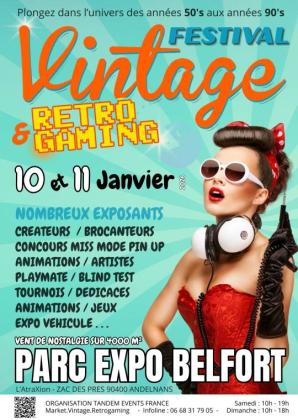 Festival vintage & rétrogaming - Andelnans