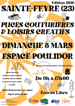 Puces des couturières - Sainte-Feyre