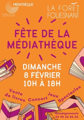 Vide bibliothèque - fête de la médiathèque - La Forêt-Fouesnant