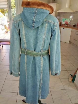Manteau femme en jean's