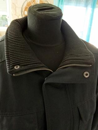 Manteau noir homme