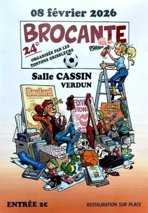 Brocante, Vide-greniers- Verdun