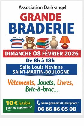 Braderie en salle - Saint-Martin-Boulogne