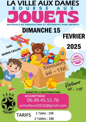 Bourse aux jouets - La Ville-aux-Dames