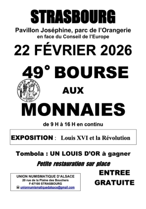 Bourse aux monnaies - Strasbourg