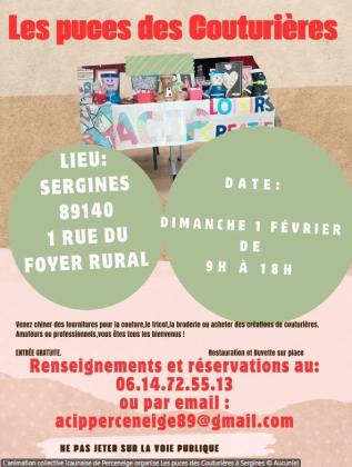 Puces des couturières - Sergines