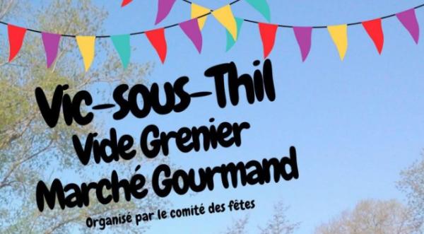 Vide grenier et marché gourmand