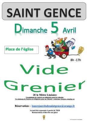 Vide-greniers - Saint-Gence