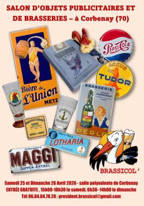 Salon des objets publicitaires et de brasseries - Corbenay
