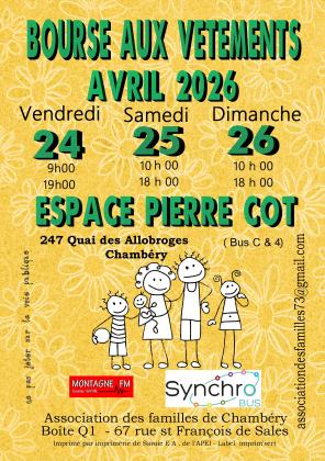 Bourse aux vêtements - Chambéry