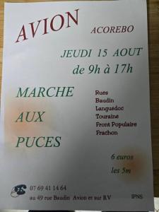 Marché aux puces - Avion
