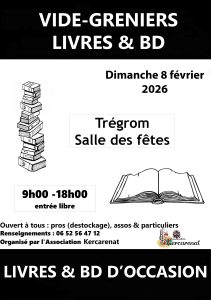 Vide-greniers BD et livres d'occasion - Trégrom