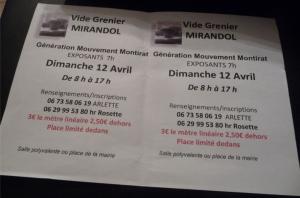 Vide-greniers - Mirandol-Bourgnounac