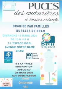 Puces des couturières - Bram
