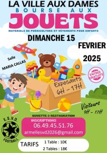 Bourse aux jouets - La Ville-aux-Dames