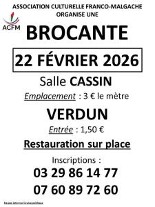 Brocante, Vide-greniers - Verdun