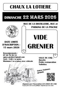 Vide-greniers -Chaux-la-Lotière