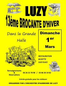 Brocante, Vide-greniers - Luzy