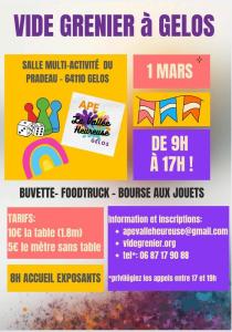 Vide-greniers - Gelos
