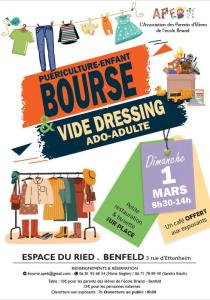Vide-dressing adulte, ado - bourse petite enfance - Benfeld