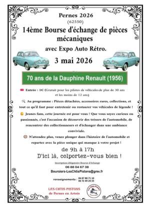 14ème Bourse Auto-Rétro - Pernes