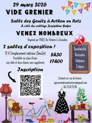 Vide-greniers - Arthon-en-Retz