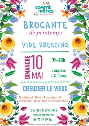 Brocante, Vide-greniers - Creuzier-le-Vieux