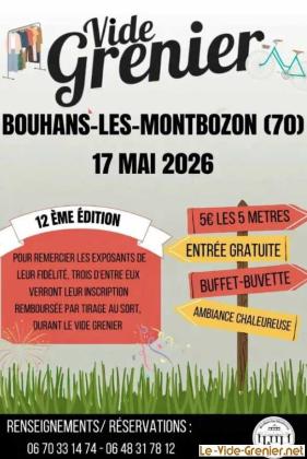 Vide-greniers - Bouhans-lès-Montbozon