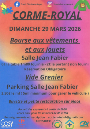 Brocante, Vide-greniers - Corme-Royal