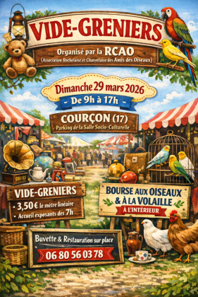 Brocante, Vide-greniers - Courçon