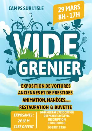 Brocante, Vide-greniers - Camps-sur-l'Isle