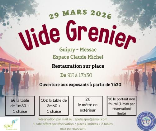 Brocante, Vide-greniers - Guipry-Messac