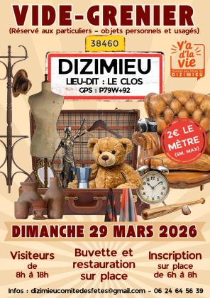 Vide-greniers - Dizimieu