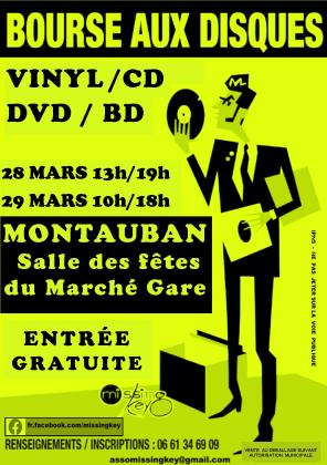 Bourse aux disques, vinyles, CD, DVD, BD - Montauban