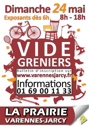Vide-greniers - Varennes-Jarcy