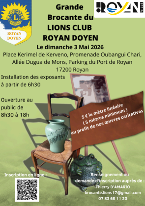 Brocante, Vide-greniers - Royan